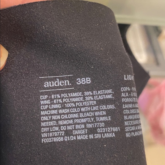 Auden size 38B Bra New With Tags - Picture 4 of 4